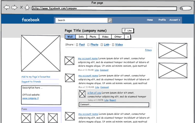 وایر فریمینگ (Wireframing) و طراحی سایت
